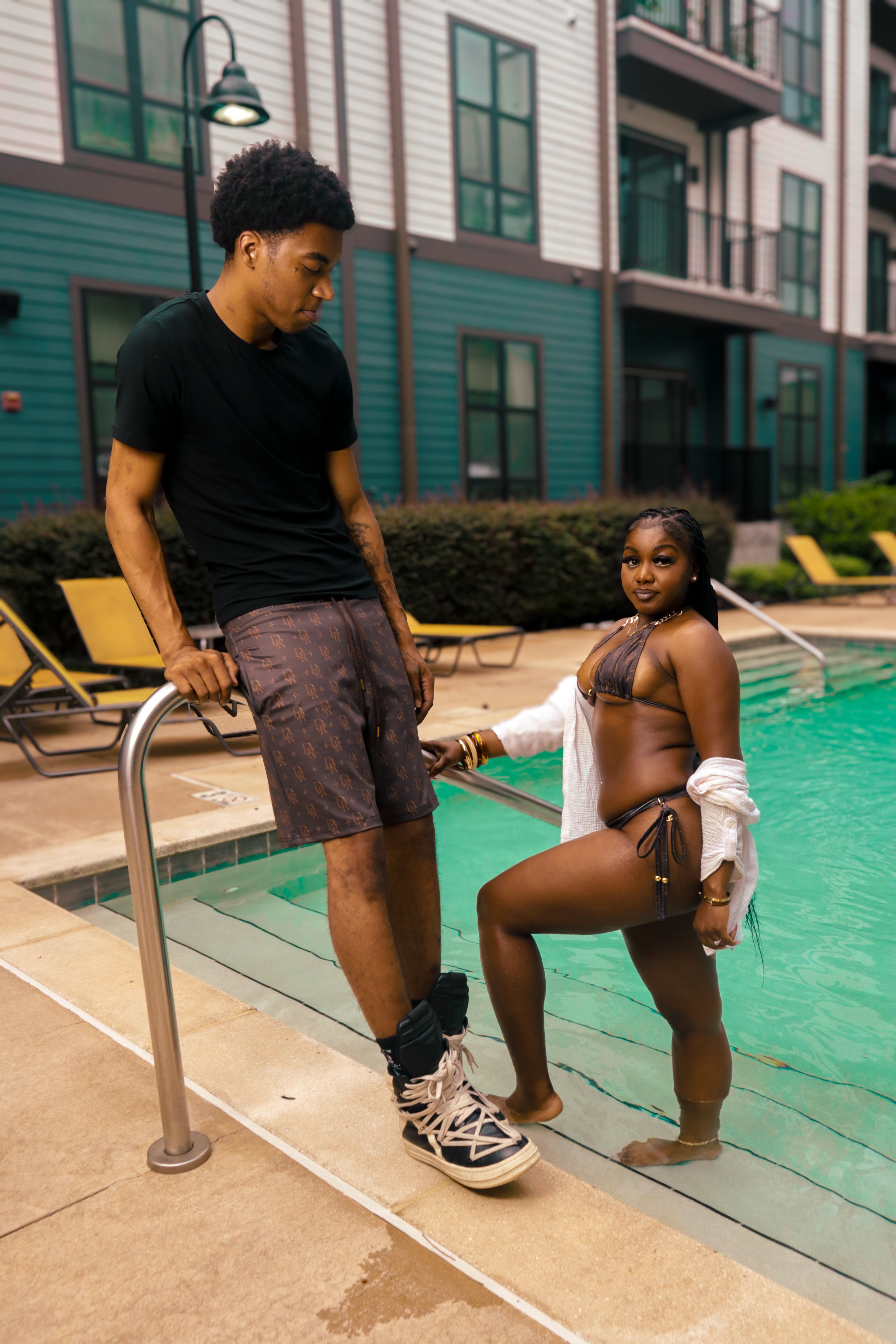 Women’s Mocha Swim Set