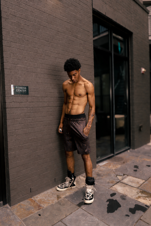 Men’s Mocha Swim Trunks