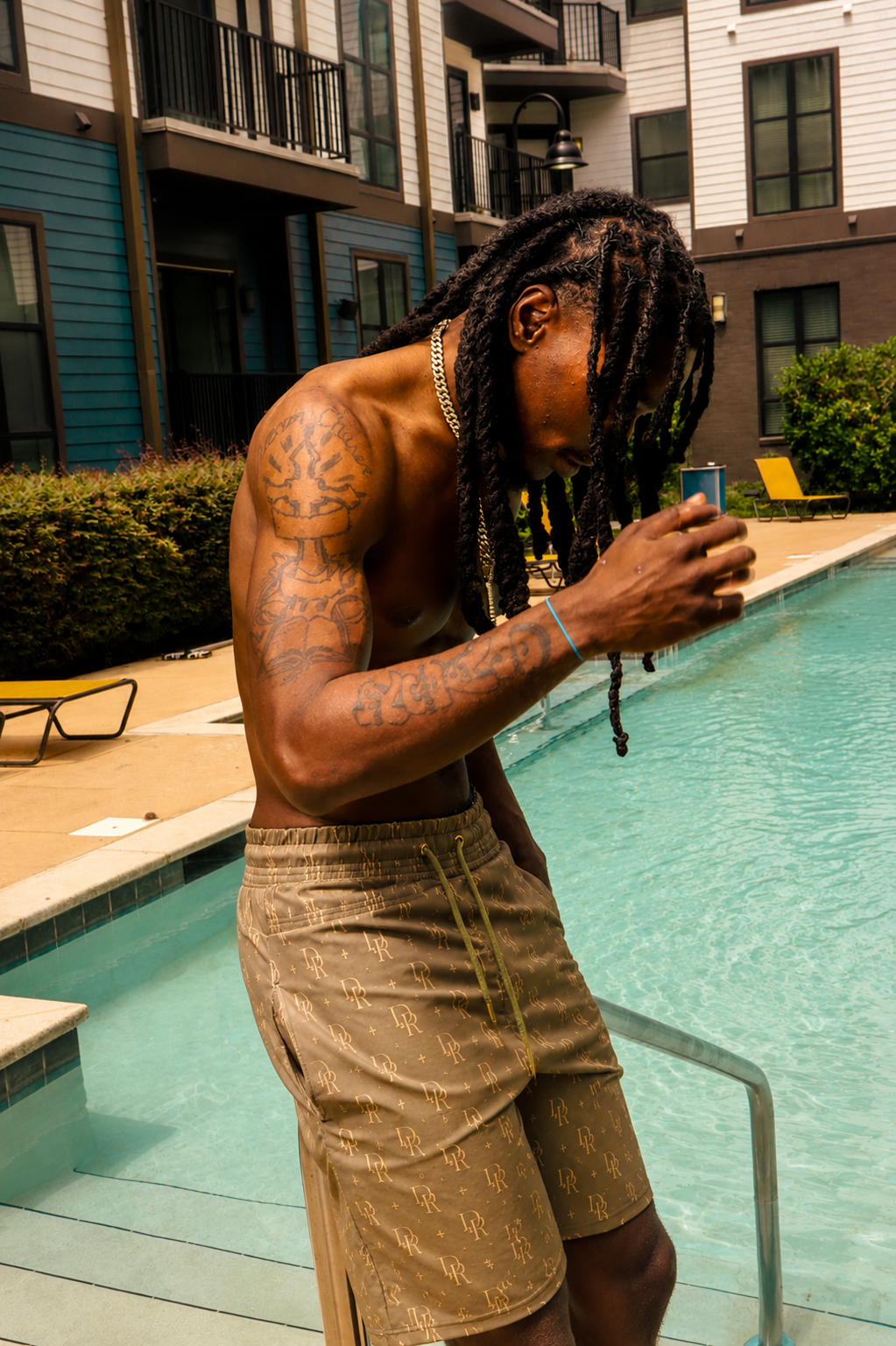 Men’s Sage Swim Trunks