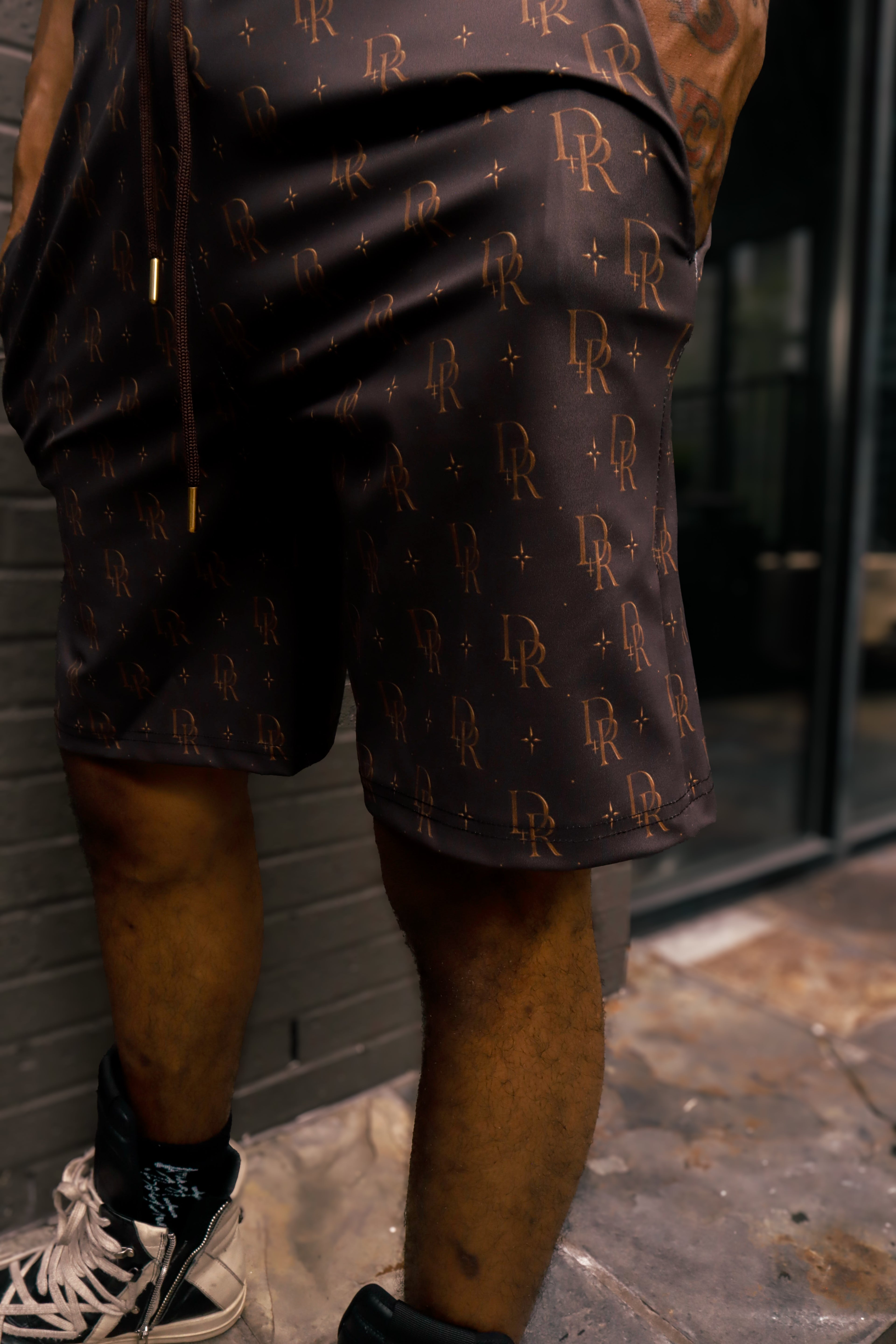 Men’s Mocha Swim Trunks