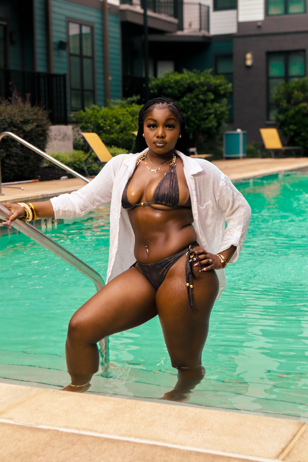 Women’s Mocha Swim Set